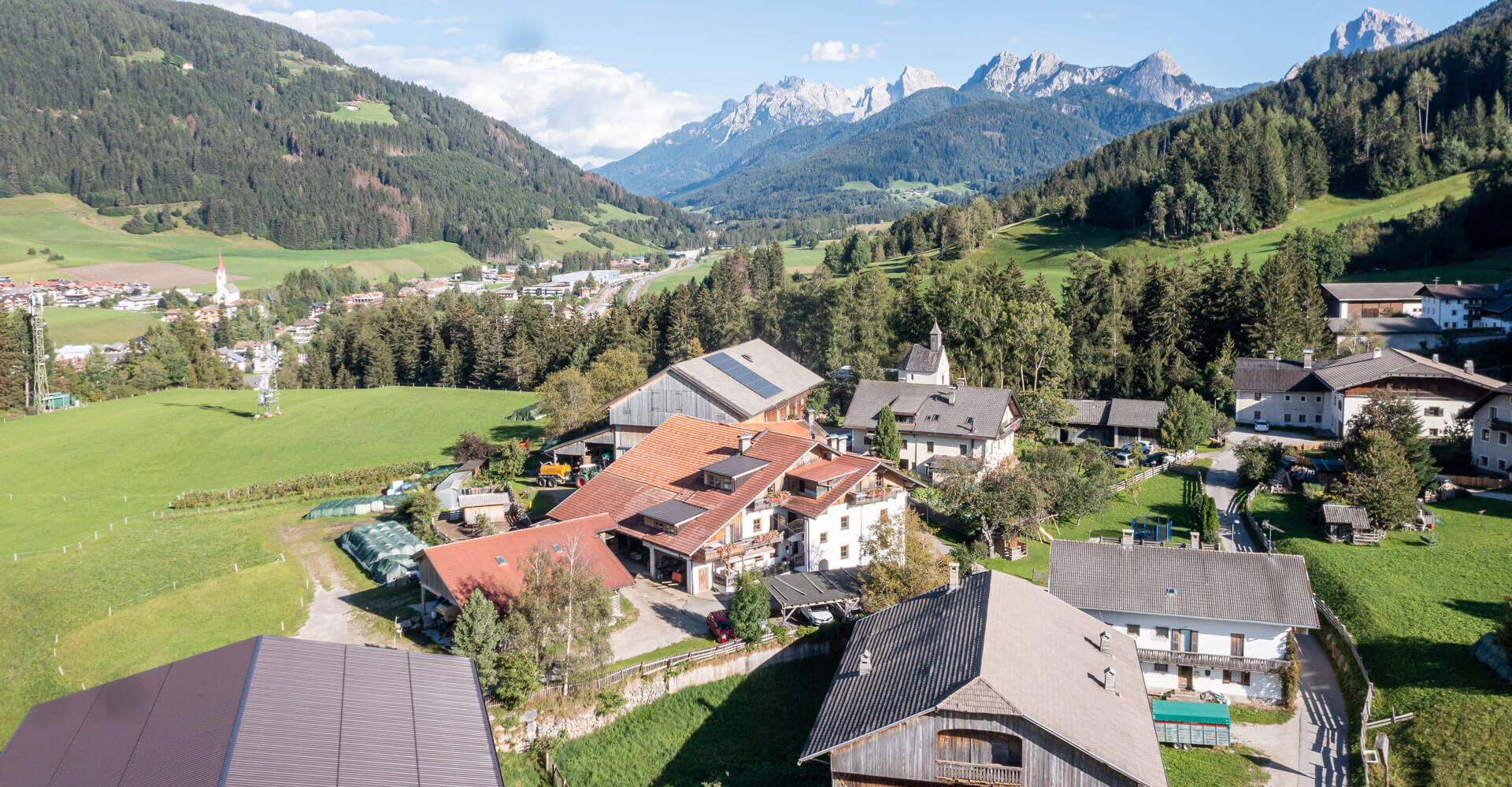 Bauernhofurlaub im Pustertal / Südtirol - Schusterhof in Ried / Welsberg