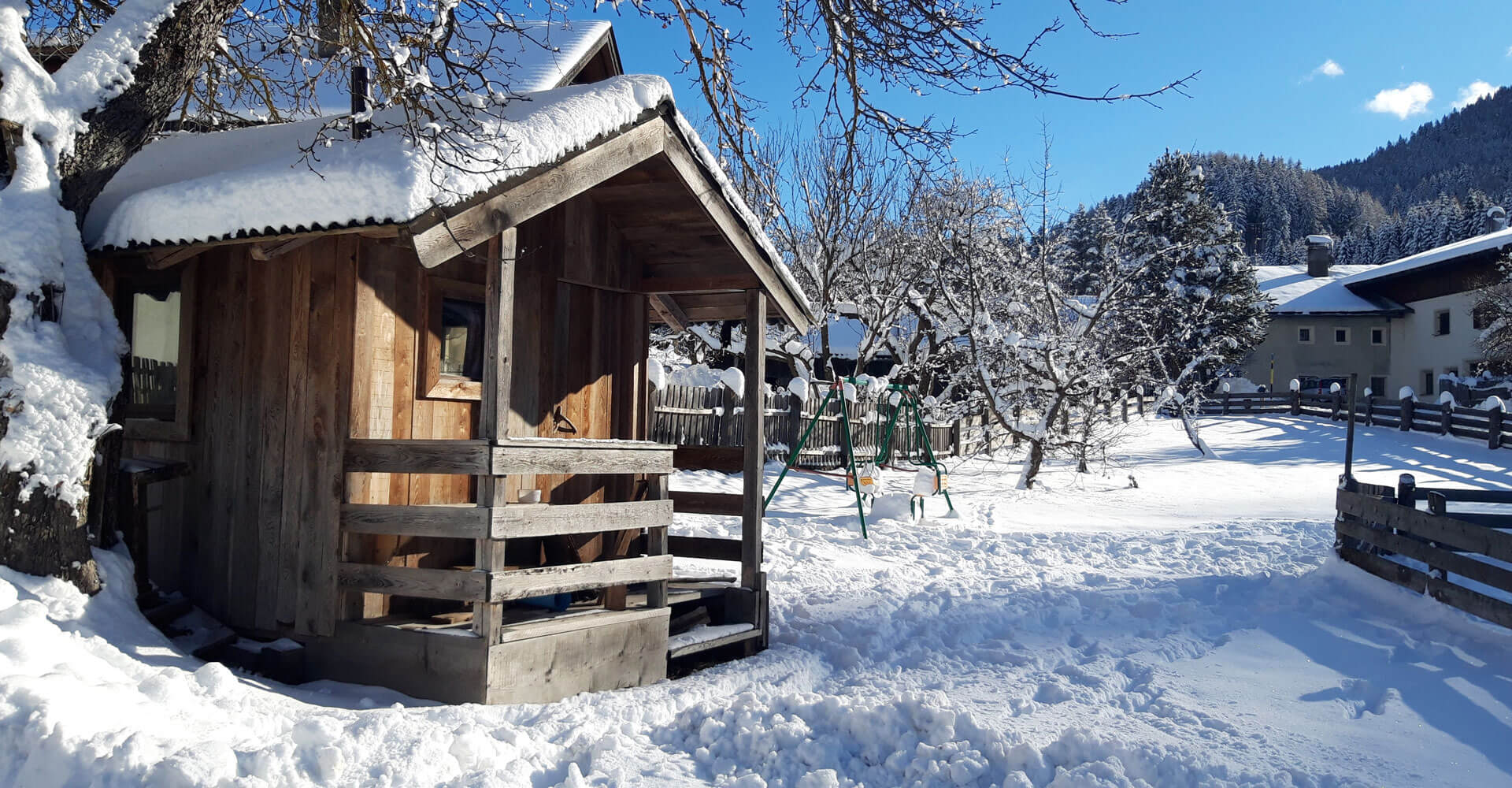 Winterurlaub auf dem Bauernhof im Pustertal / Südtirol - Schusterhof in Ried/Welsberg
